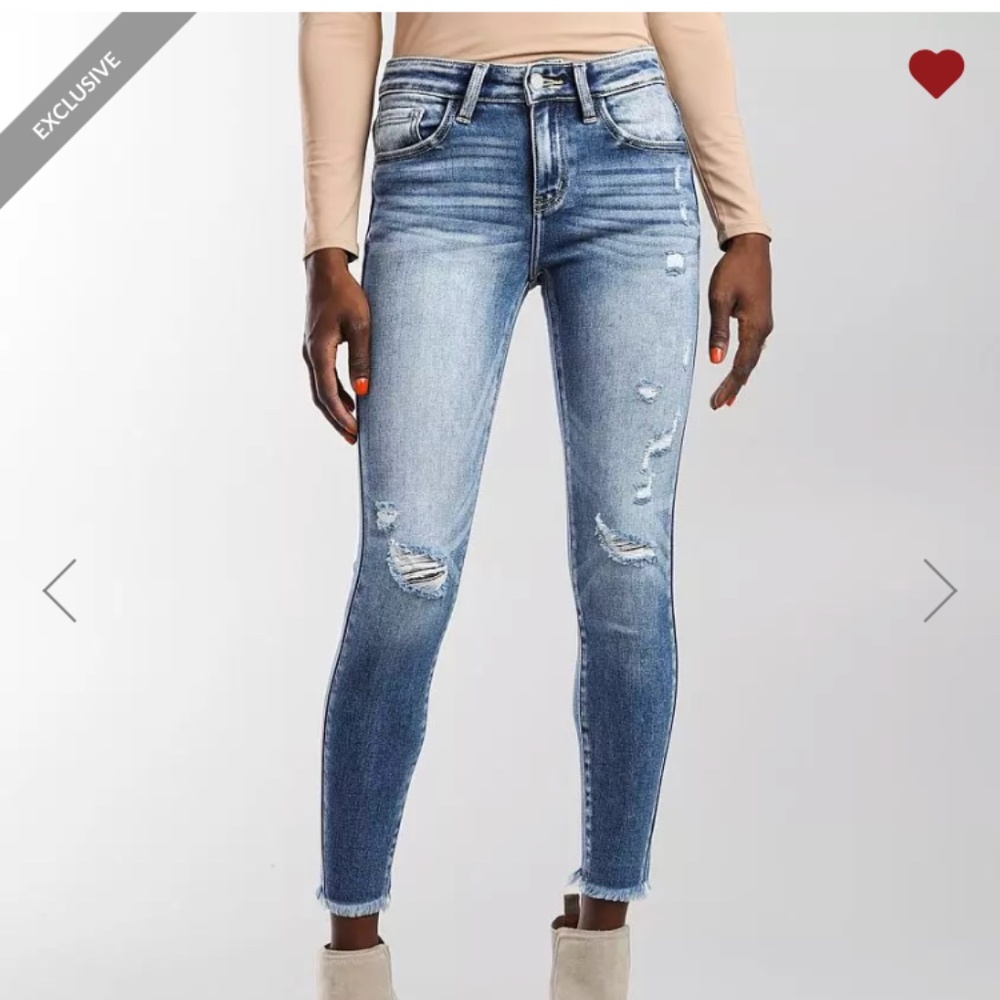 KANCAN Signature Mid-Rise Ankle Skinny Jean NWOT